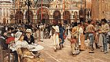 Piazza of St Mark's, Venice by William Logsdail